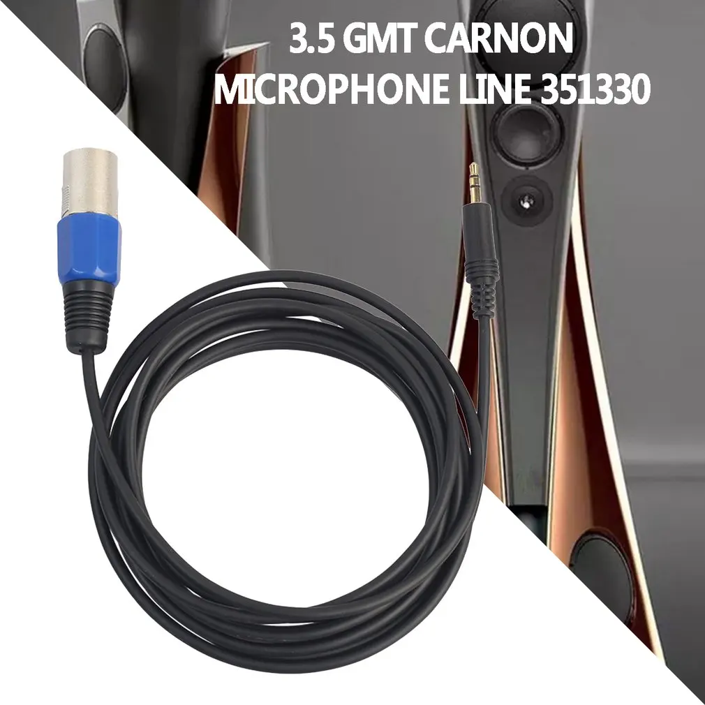 Xlr 3 Pin Женский на правый угол 1/8 Xlr3F на правый угол 3,5 мм Trs для Dv камеры/микрофона