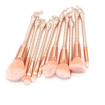 

10/6pcs Makeup Brushes Set Peacock brush Foundation Powder Make Up Brushes Pincel Brush Tool Kits