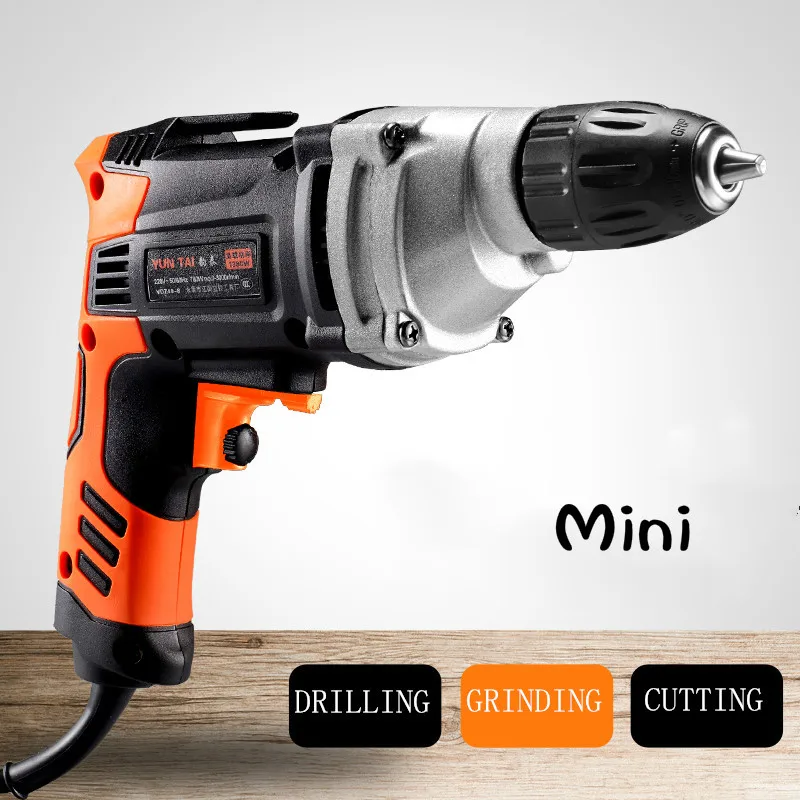 220V 1380W 고출력 다기능 토크 전기 드릴, 천공기 용 고출력 이중 감소 전기 핸드 드릴