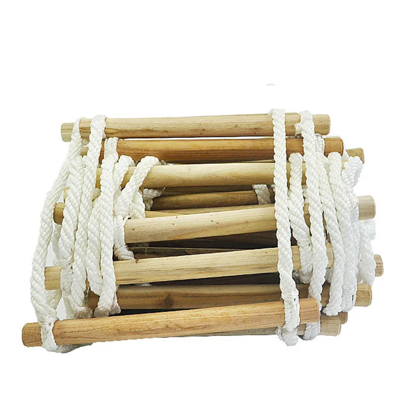 

Fire Escape Cork Ladder, Log Agile Ladder, Outdoor Folding Rescue Ladder