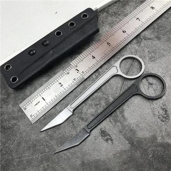 Top Quality Pocket Tactical Gear Camping Hunting Knife Fixed Blade Karambit Outdoor Rescue Survival EDC Tool utility knife csgo karambit fade knife counter strike collectible karambit camping handmade hunting fixed knife tactical survival tools faca