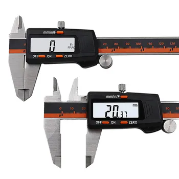 

Digital Caliper 6Inch/150mm High Precision Stainless Steel LCD Screen Display Tool JDH99