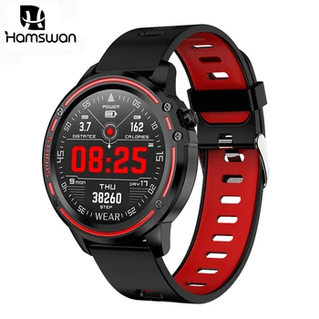

Hamswan L8 Sports Smart Watch Men With ECG+PPG Blood Pressure Heart Rate Sports Fitness IP68 Waterproof Fitness Smartwatch women