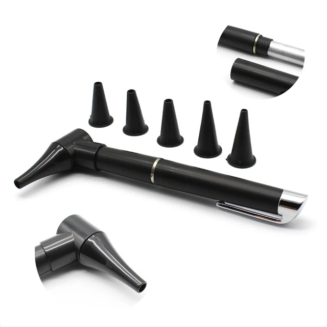 Otoscope médical Otoscope d'oreille médical Ophtalmoscope Stylo Médical  Oreille Lumière Loupe d'oreille Ensemble de nettoyage d'oreille Diagnostic  clinique