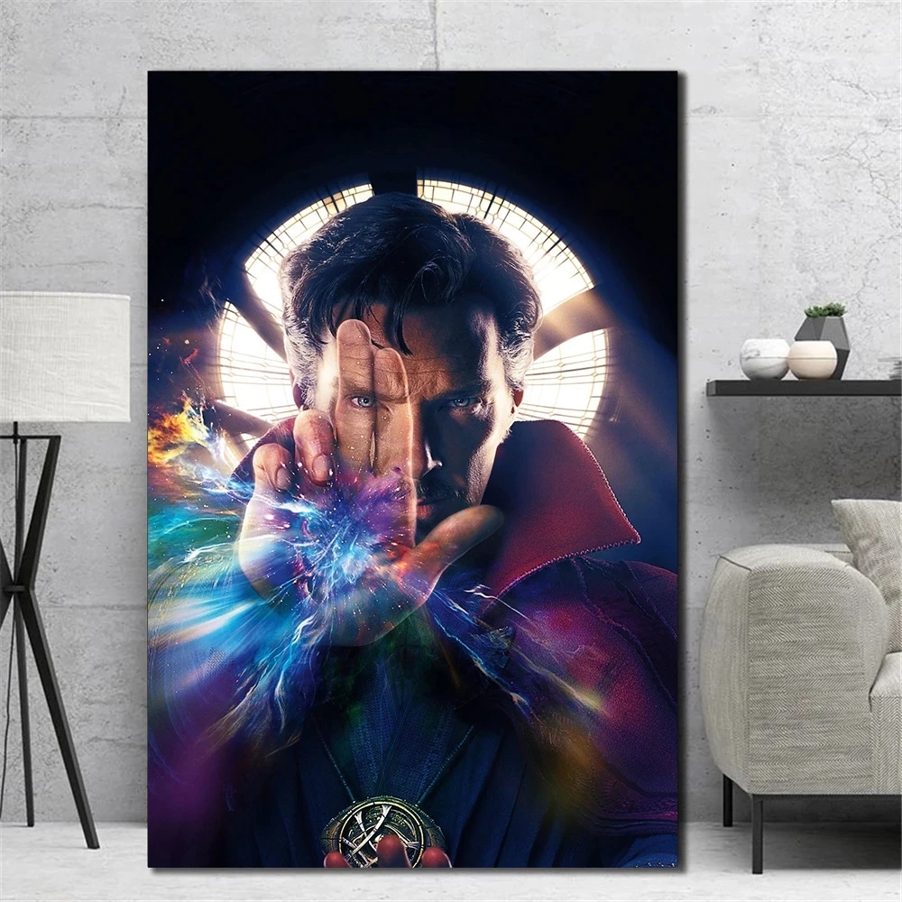 Discover Disney Canvas Painting Wall Art Superhero Poster