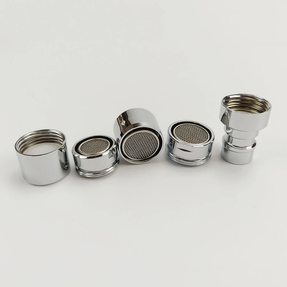 Faucet aerator, Brass faucet aerator, for mixer, chrome plated, M24*1 M22 M18 M20, filter water outlet tap splash accessories, M28 M24 M22