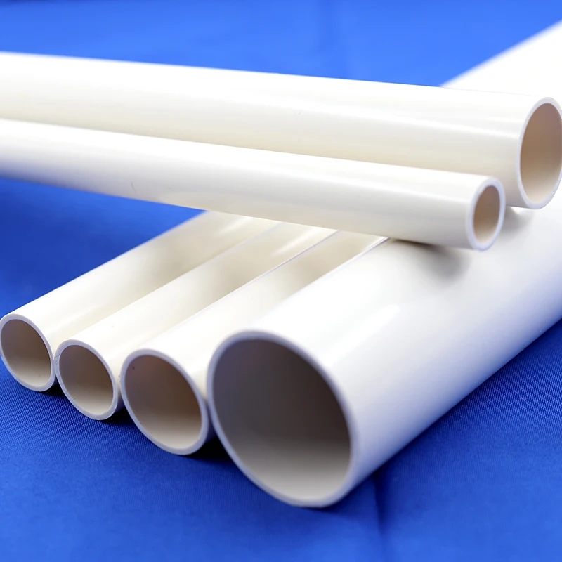 2pcs 50CM Length OD 20~110mm Aquarium Fish Tank Water Supply Tube Drain  Garden Irrigation Home DIY Frame Fittings White PVC Pipe