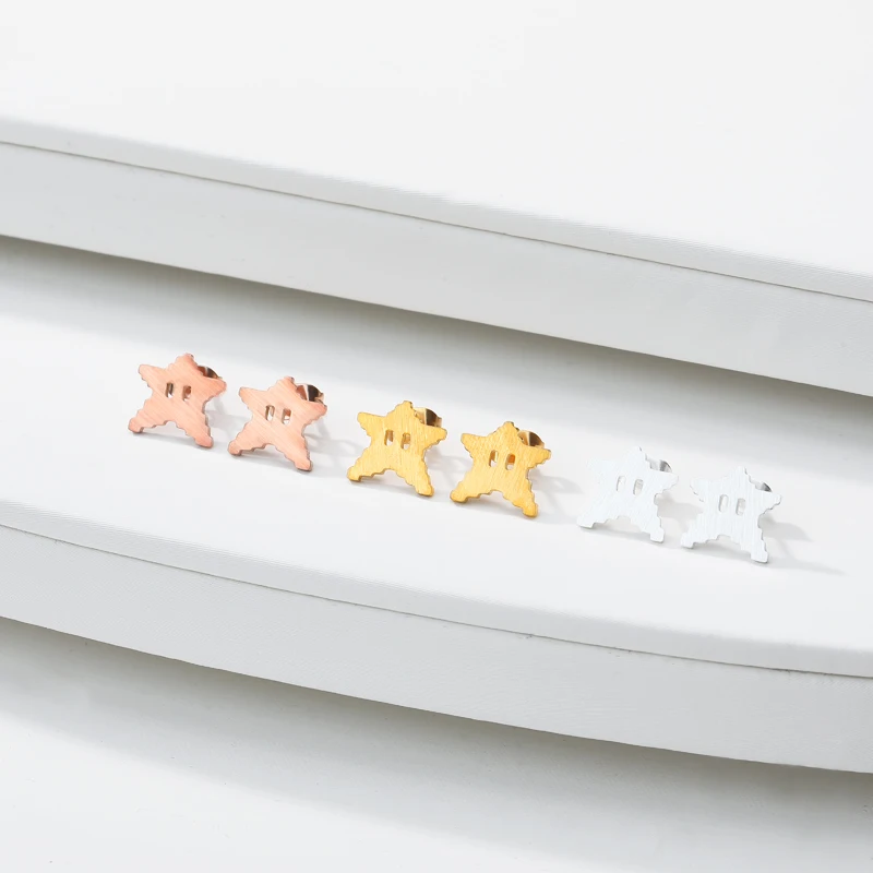 

2019 Minimalist Stud Earrings Stud Earrings Charm Woman Stud Earrings Irregular Pattern Stud Earrings Birthday Gift BFF