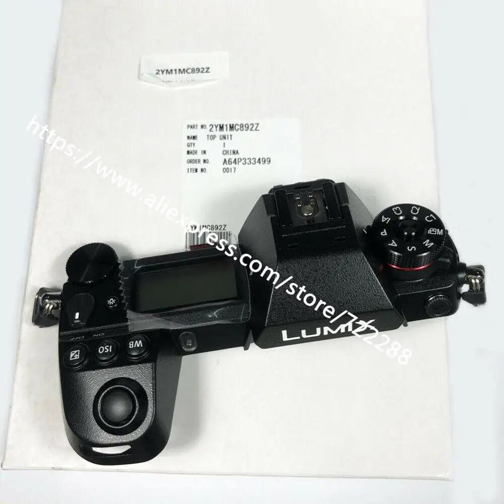 Запчасти для Panasonic Lumix DC-S1 Верхняя Крышка корпуса в сборе 2YM1MC892Z