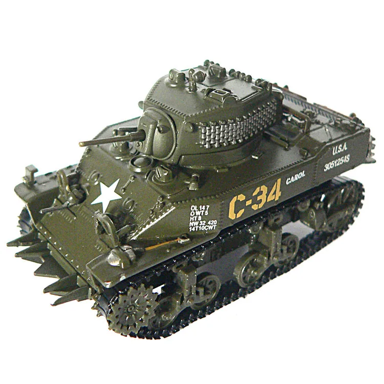 

Stuart) 6-Shape M5A1 Tank Model 12030