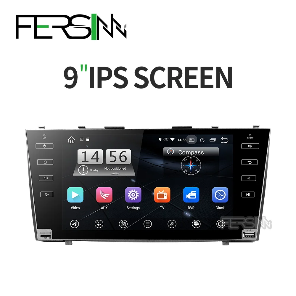 CLKMR9060 ips PX30 Android 9,0 автомобильный gps-навигатор для Toyota camry 2008 2009 2010 2011 dvd-плеер автомобиля стерео радио gps