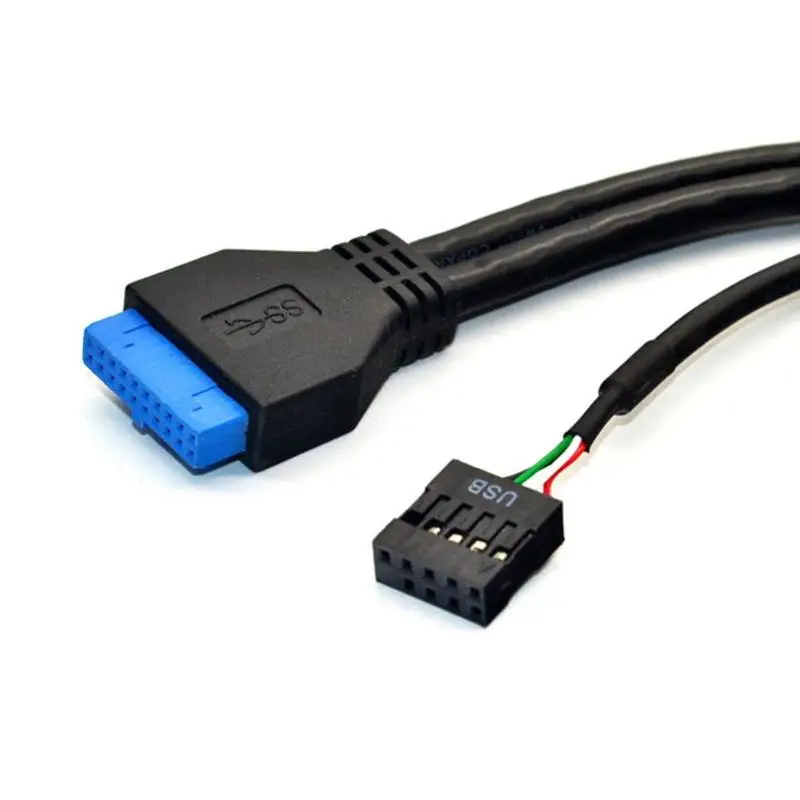 USB 3,0 Передняя панель 5,25 дюйма 19 Pin на 2 USB 3,0+ 4 USB 2,0+ BC1.2 оптический привод Быстрый сменный разъем для ПК рабочего стола