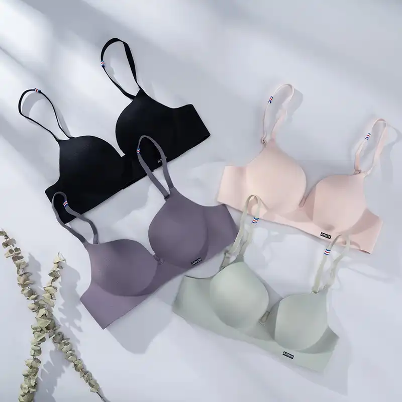 Sujetador Push Up Profundo En V Sin Aros Para Mujer, Cómodo Sujetador