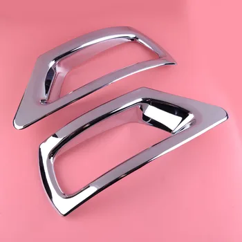

beler 2Pcs ABS Chrome Car Rear Fog Light Lamp Trim Cover Fit for Dodge Journey 2011 2012 2013 2014 2015 2016 2017 2018