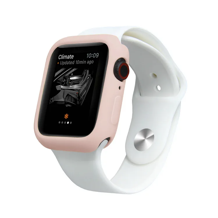 Ремешок для Apple Watch, 4 ремешка, 44 мм, 40 мм, 5, 3, iWatch, 42 мм, 38 мм, бампер, защита экрана, устойчивый к царапинам, противоударный чехол