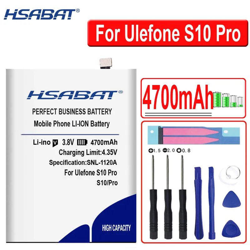 Аккумулятор HSABAT 4700 мАч для Ulefone S10 Pro