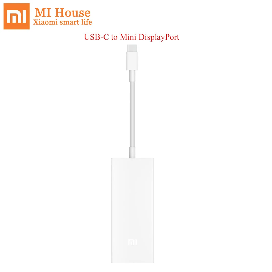 

Xiaomi USB Type-C to Mini DisplayPort Adaptor 4K 60Hz USB-C to Mini DP3.0 Quick Charge Converter for Apple Macbook xiaomi laptop