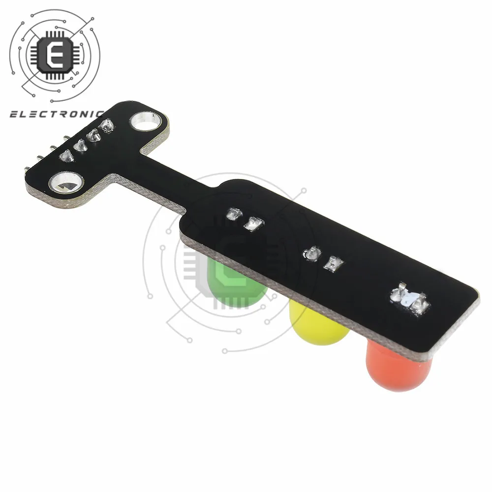 Mini LED Traffic Light Module 5V Traffic Light Lighting Module Digital Signal Output Ordinary Brightness Red Yellow Green 5mm led modules led module