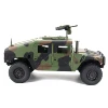 1/10 US Humvee 4x4 Military Truck 4WD 2.4G RC Alloy Car KFOR RTR KEYIGE HG-P408 3