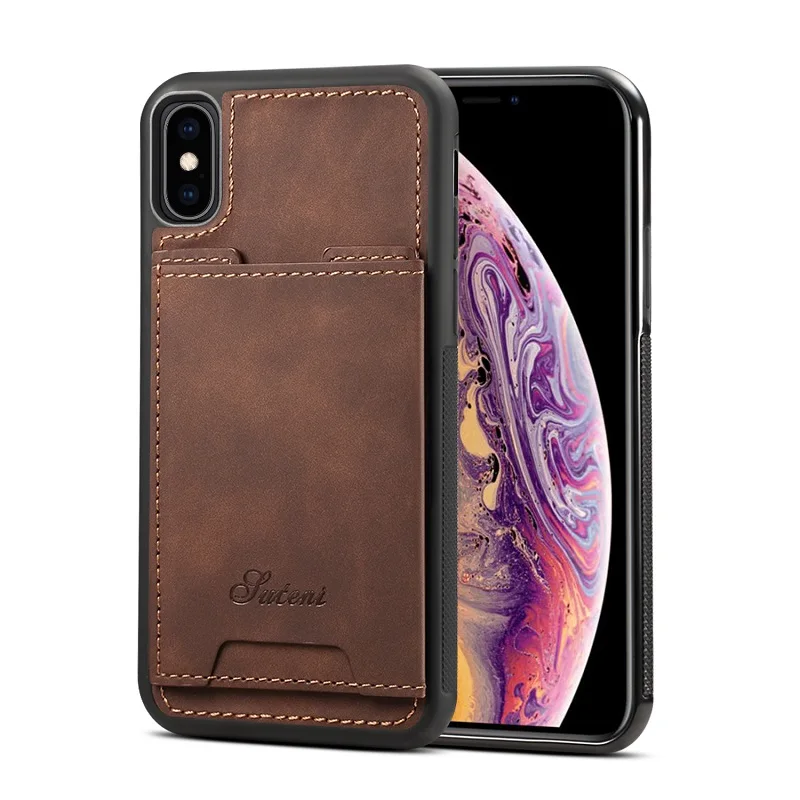 Для iPhone 7, 8, 6, 6 S, Plus, 11 Pro Max бумажник чехол с откидной крышкой с отделением для кредитных держатель для карт тонкий кожаный противоударный чехол для iPhone X XS Max XR