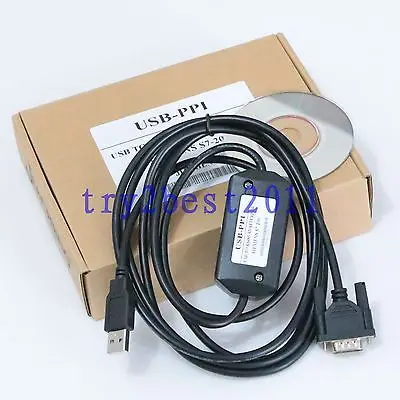 

DHL/EMS 10 Sets Programming cable for Original USB-PPI S7-200 PLC USB to RS485 ADAPTER -C1