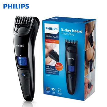 

Philips Electric Shaver QT4000 with Multi-Function Trimmer Razor Accurate Length Set 1-10mm Adjustable Length Beardtrimmer