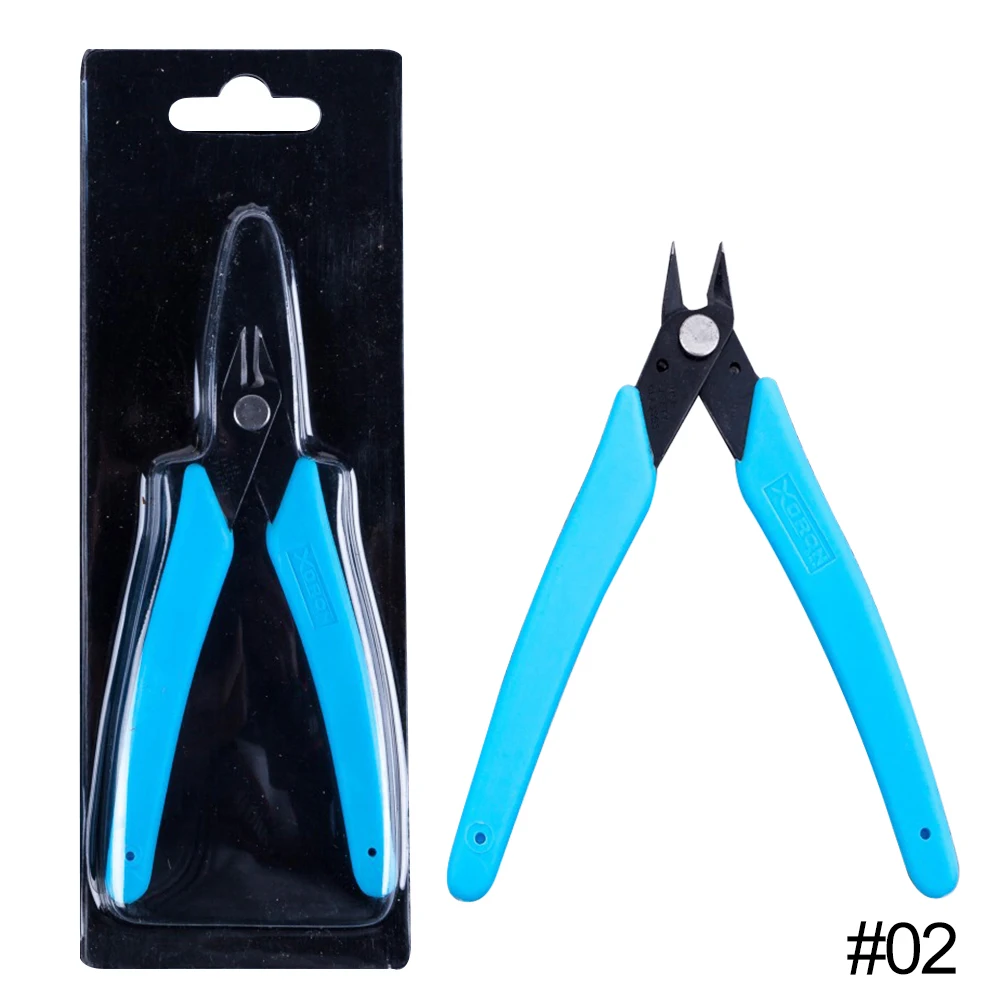 Electrical Wire Cable Cutters Cutting Side Snips Flush Pliers Nipper Hand Tools Herramientas Network Wire Stripping Strippe 