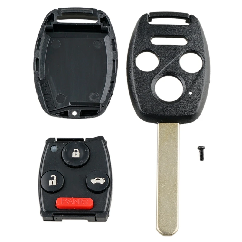 

Car Smart Remote Key 4 Buttons Car Key Fob Fit for Honda Civic Ex Si 2006-2011 313.8Mhz N5F-S0084A
