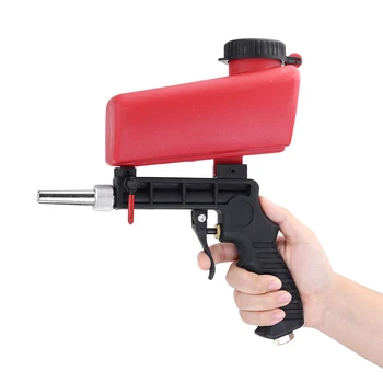 

Upgrade Portable Sand Blas ter Media Blasting Nozzle Guns Removing Spot Rust Adjustable Sandblast Flows Sandblasting Machine
