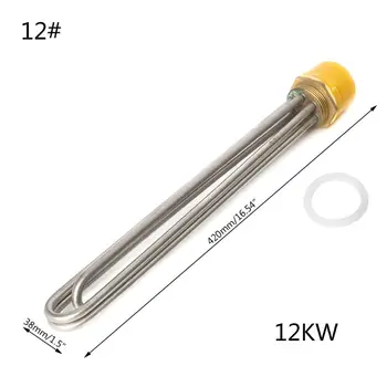 

Water Tank DN40 Heating Pipe Water Heater / Boiler Electrical Immersion Element