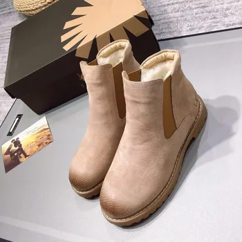 

Women's New Warm Snow Boots Thick Bottom Cotton Boots Winter Boots Women Zapatos De Mujer