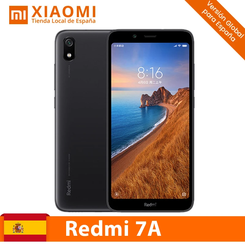 Имеются на складе! Xiaomi Redmi 7A 7 с глобальной версией 2 ГБ 16 ГБ/32 смартфон 5 45 &quotSnapdargon