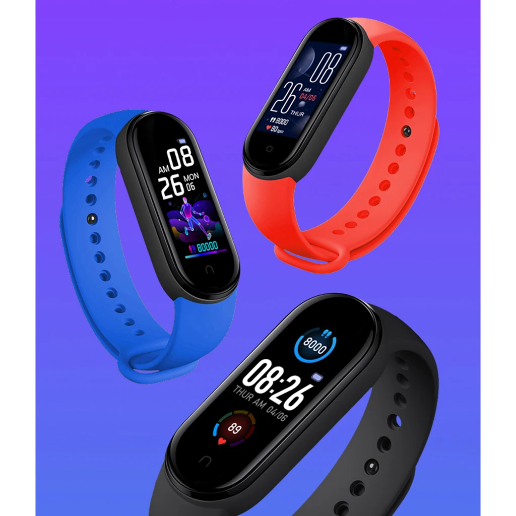 M5Pro IP68 Водонепроницаемый Bluetooth фитнес трекер артериального давления Смарт часы