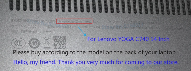 lenovo yoga c740, capa protetora portátil para lenovo yoga s740 14