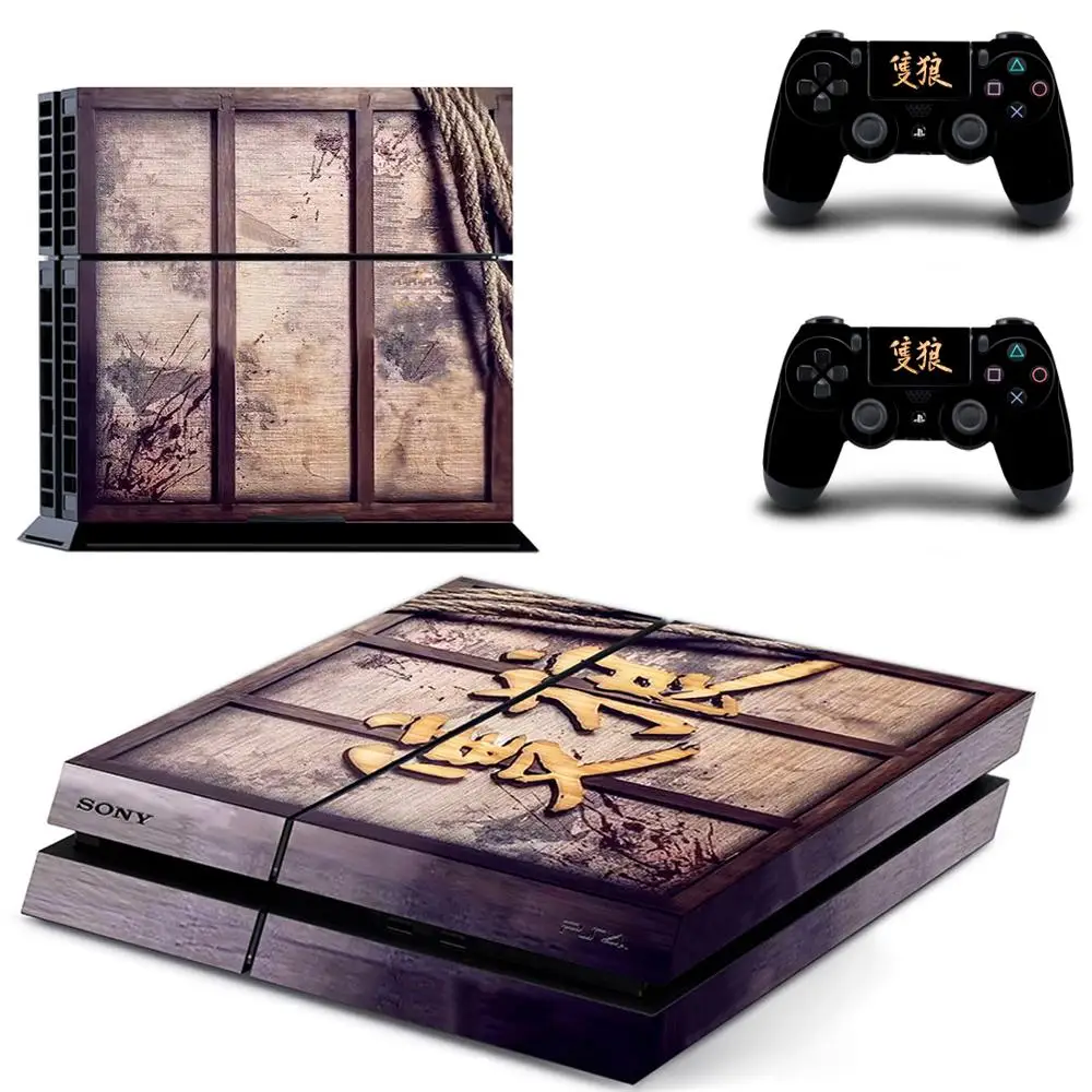 Sekiro Shadows Die Twice Full Cover PS4 sticker s Play station 4 стикер кожи для playstation 4 PS4 консоли и контроллера Skins