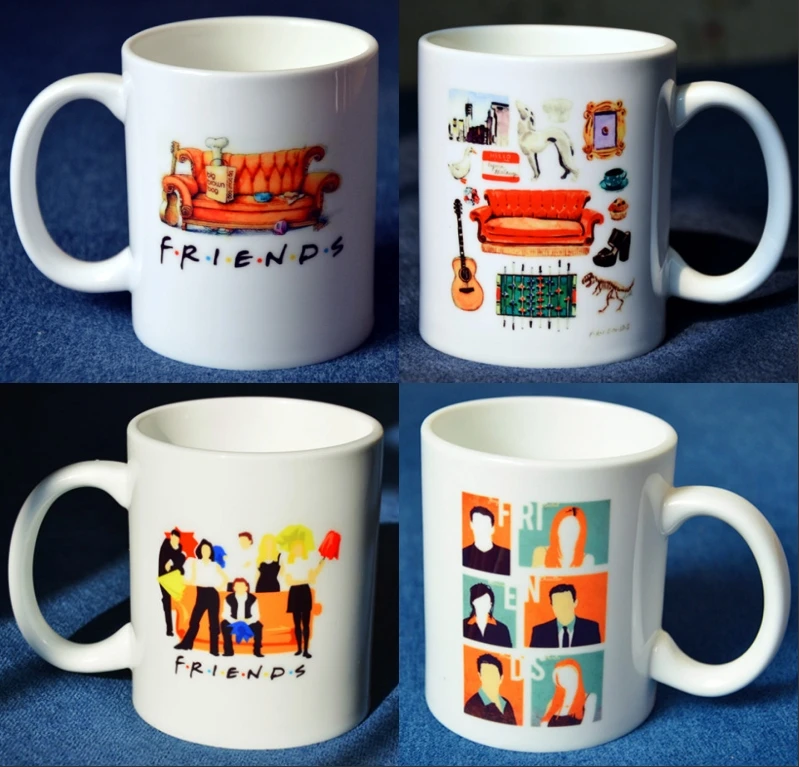 Коллекционные керамические кружки для сериала Friends кружка кофе молока и чая