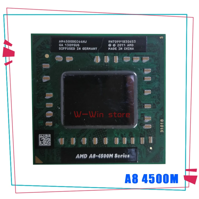 AMD A8-Series A8 4500M AM4500DEC44HJ laptop CPU 1.9G Socket FS1(FS1R2) Quad Core A8-4500M sell 3520M | Компьютеры и офис