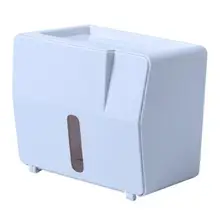 Держатель для туалетной бумаги водонепроницаемый настенный держатель для бумаги полка, туалетный бумажный тканевая коробка для хранения ванная комната туалет креативный лоток