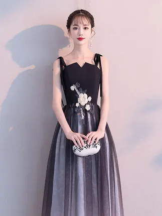 

Evening Gown Women's 2019 New Style Banquet Nobility Elegant Dignified Glorious Late Debutante Elegant Party Dress Long