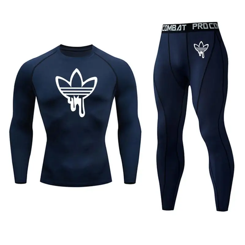 ММА Рашгард футболка+ брюки с длинным рукавом Спортивные костюмы Bjj Gi компрессионные ММА Боксерские майки для мужчин Муай Тай кикбоксинг тренажерный зал бокс набор