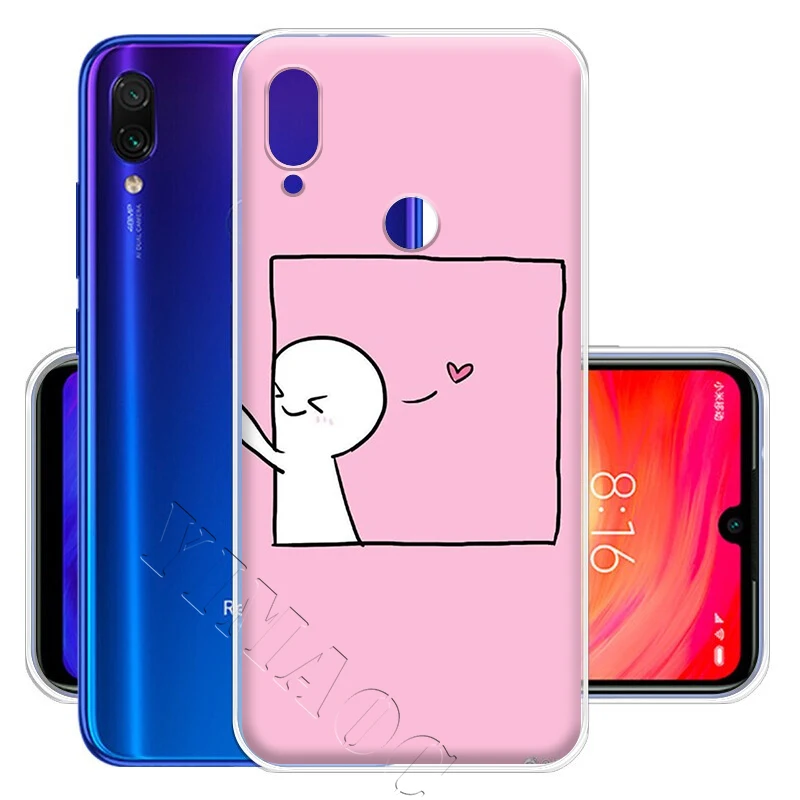 YIMAOC парень девушка пара чехол для телефона для Xiaomi Redmi Примечание 8 8A 7 6 5 5A Pro 4X 4A Prime Plus