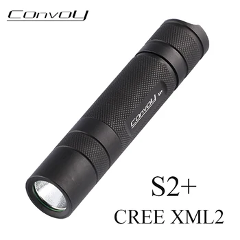 

LED Flashlight Convoy S2+ Cree XML2 EDC Torch linterna LED Mini Lanterna Bike Light Self Defense Camping Work Lamp Lantern