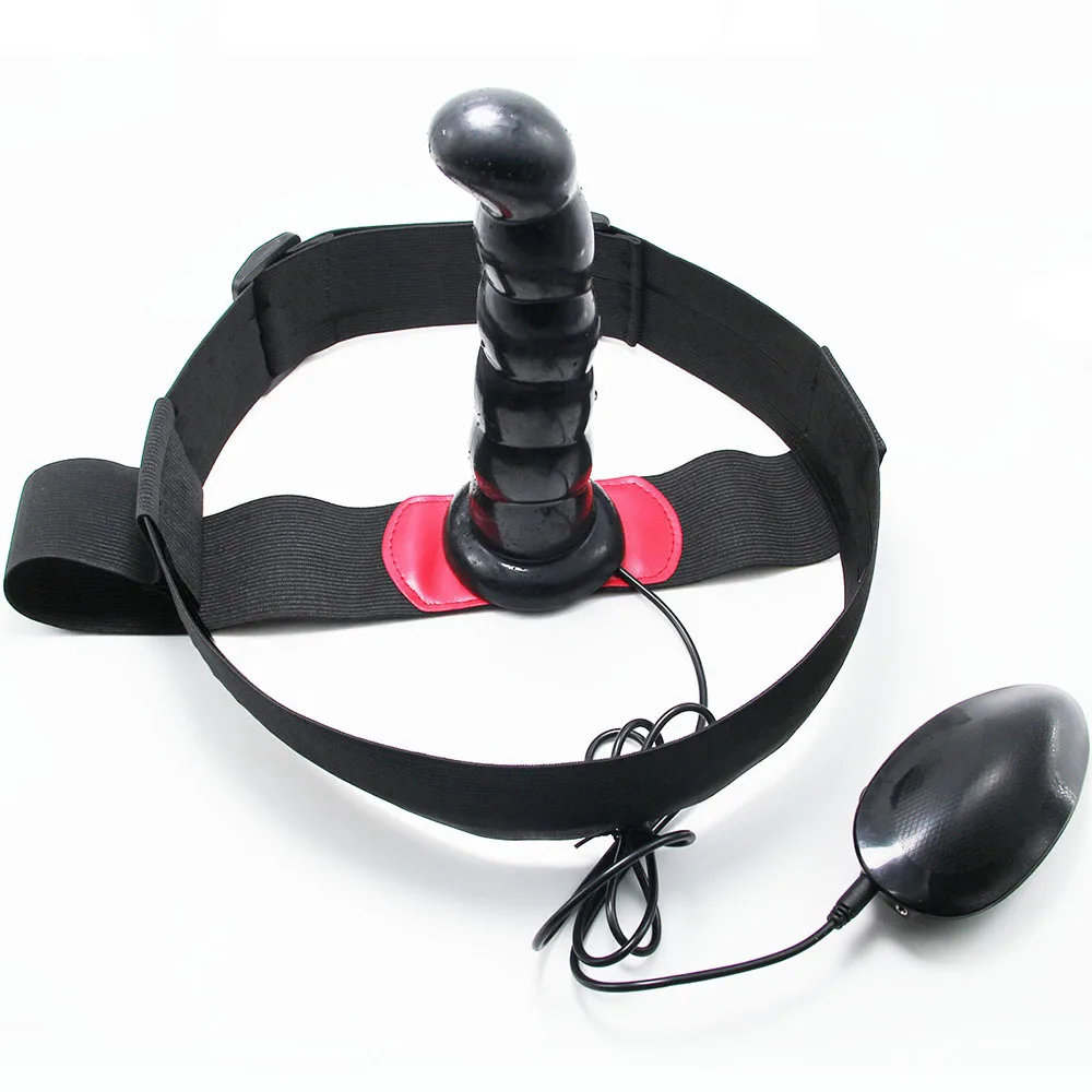 Penis Leather Panties Strap-on Harness Vaginal Vibrating Dildo Chastity Device Bdsm Bondage G-spots Massage Stimulation Sex T L1 |