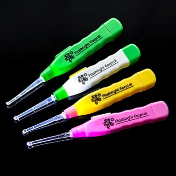 

Plastic Light Included Handle Transparent Earpick Luminous Ear Pick Electronic Ear Pick Earpick Ear Cleaner T