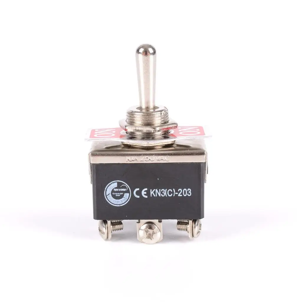 Car Dash Flick Toggle Switch ON/OFF/ON DPDT With Missile Cover Knob Cover