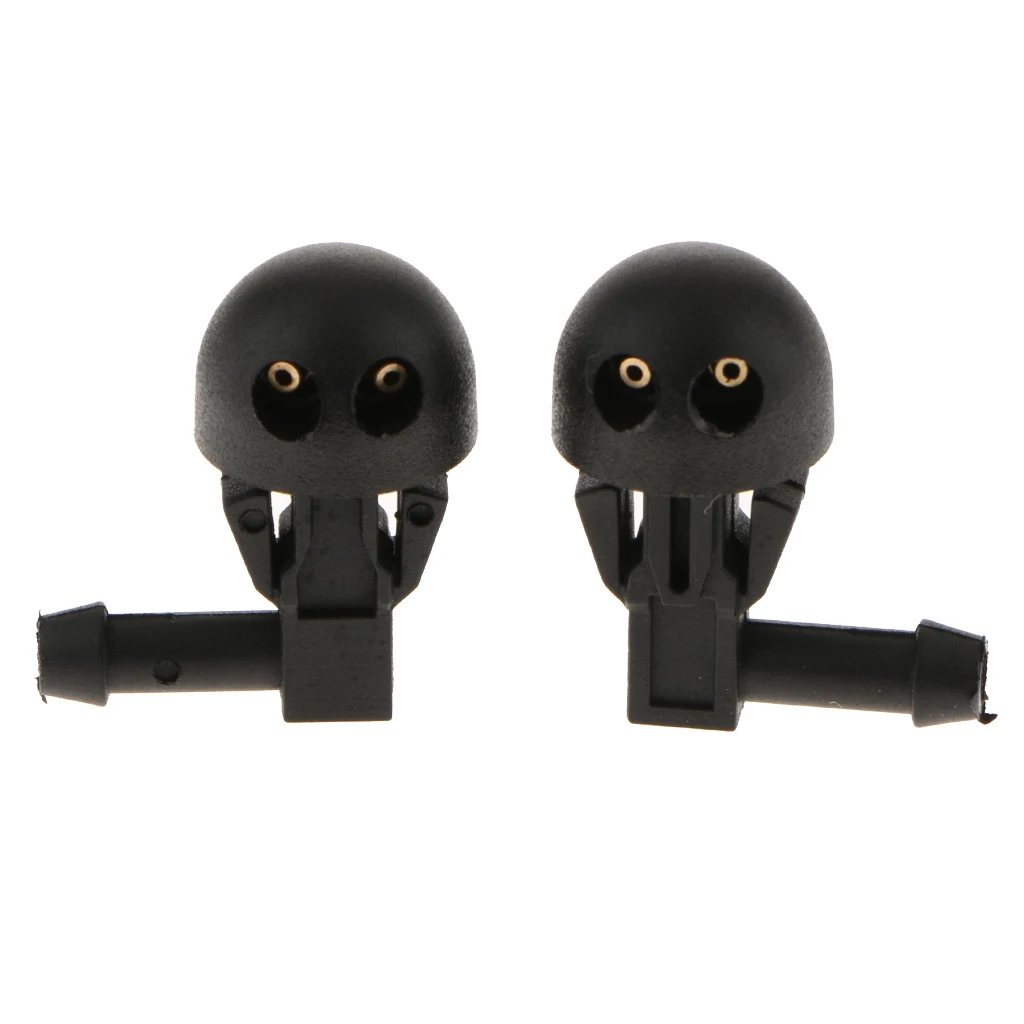1 Pair Front Windsheild Wiper Washer Spray Jet Nozzles For PEUGEOT 206 1 Pair Front Windsheild Wiper Washer Spray Jet Nozzles For PEUGEOT 206