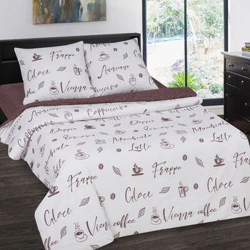 

Bed linen 1.5 joint venture Artpostel "Mokko", 143x215, 150x214, 70x70cm - 2pcs