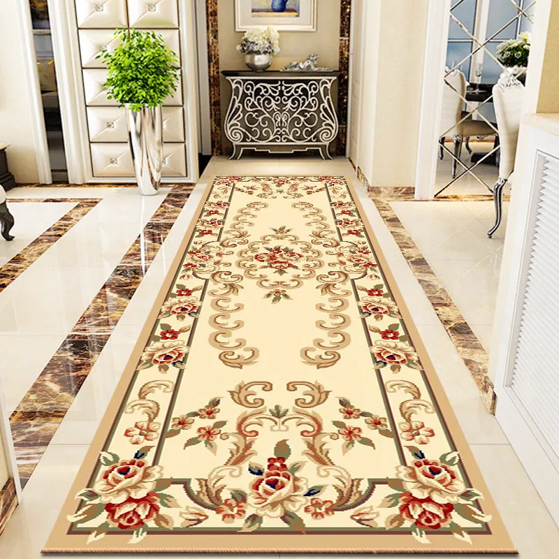 Color : A, Size : 50100cm Rugs HAIZHEN Low Pile Corridor Carpet Rectangular Colored Pattern Floor Mats for Hallway/Stairs/Porch/Balcony 