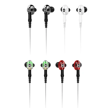 

M2 Dual Dynamic Driver HiFi Earphone 2-in-1 Wireless Bluetooth Headphones + Wired Earphones with Mic 2 Detachable Cables Earbuds