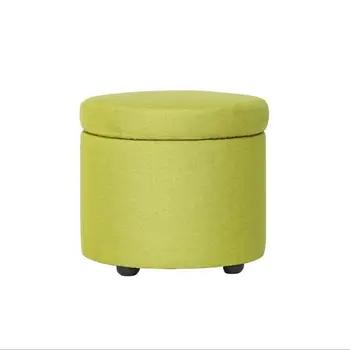 Creative Storage Stool ottoman Simple Small Sofa Bench табурет Washable Cloth Living Room Furniture free shipping pu foot square stool with storage space living room ottoman children stool kids storage box footrest